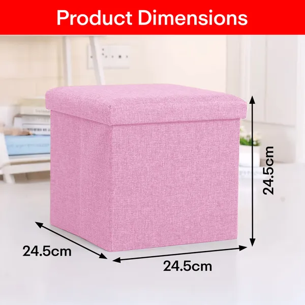 Pink_Hessian_Storage_Stool