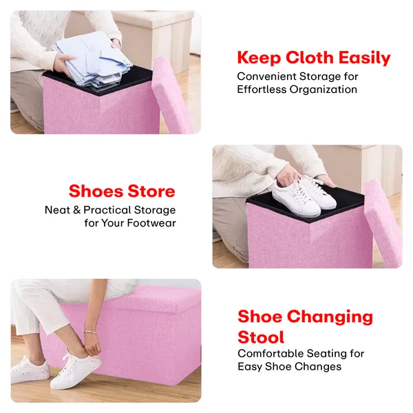 Pink_Hessian_Storage_Stool