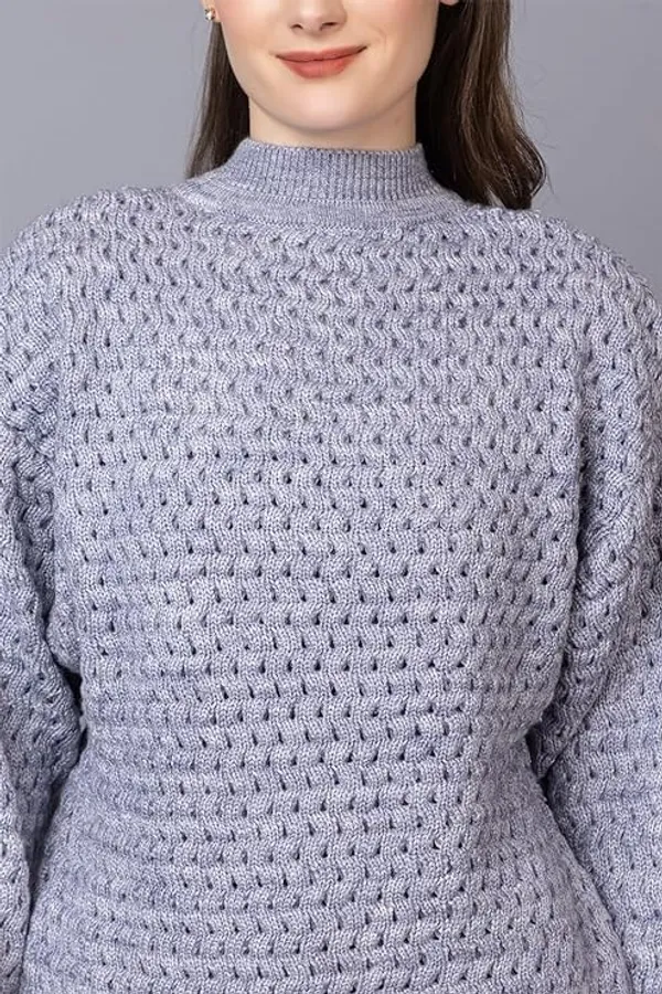 Aqua_Blue_Women_Pullover_Sweater_Relaxed_Fit_For_Winter_Wear