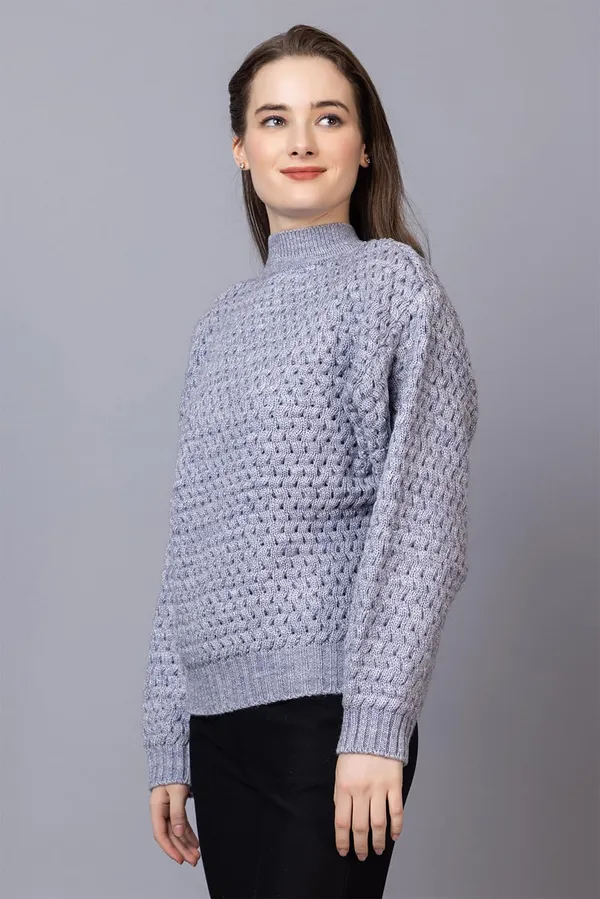 Aqua_Blue_Women_Pullover_Sweater_Relaxed_Fit_For_Winter_Wear