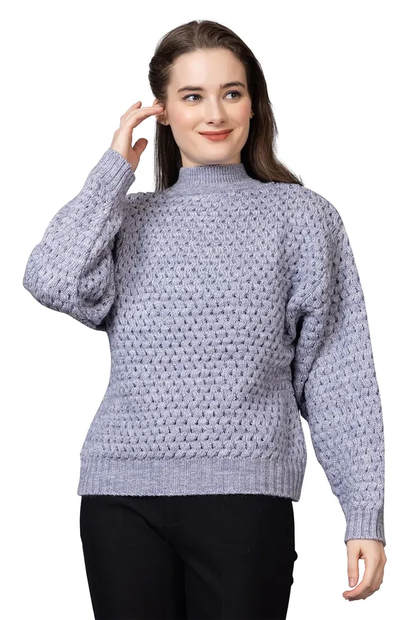 Aqua_Blue_Women_Pullover_Sweater_Relaxed_Fit_For_Winter_Wear