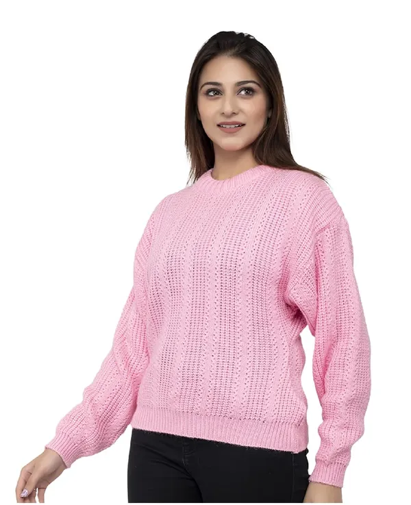 Womens_Knitted_Wool_Round_Neck_Sweater