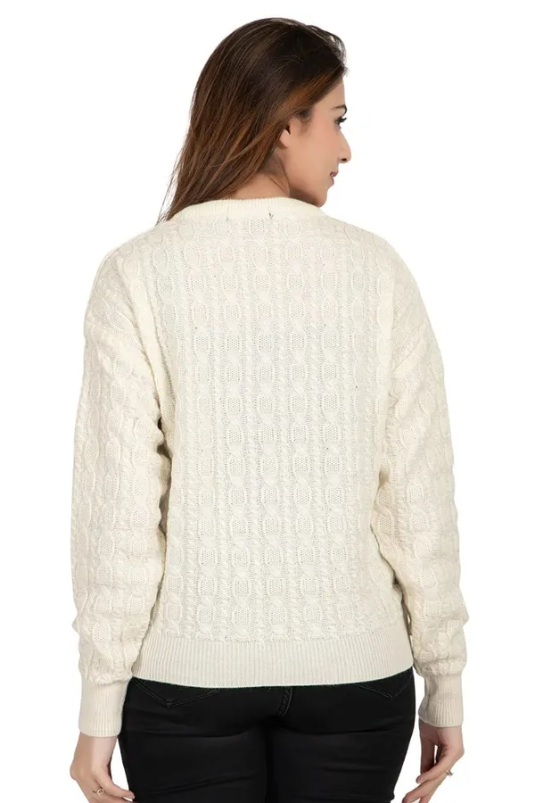 Womens_Wool_Round_Neck_Pullover_Sweater