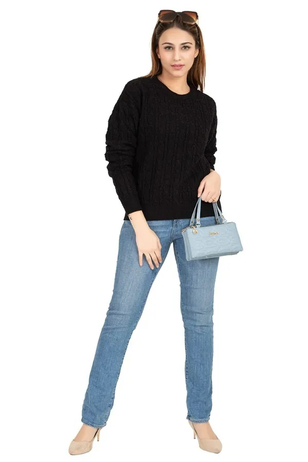 Womens_Wool_Round_Neck_Pullover_Sweater