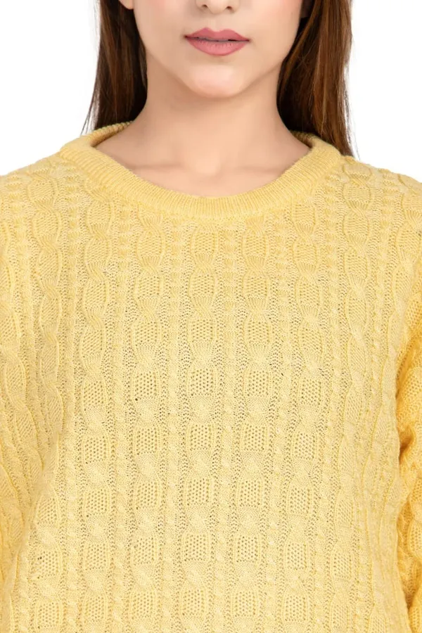 Womens_Wool_Round_Neck_Pullover_Sweater