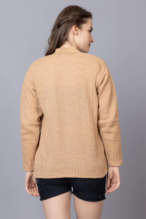 Womens_Woolen_Acrylic_V_Neck_Cardigan