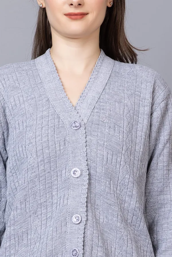 Womens_Woolen_Acrylic_V_Neck_Cardigan