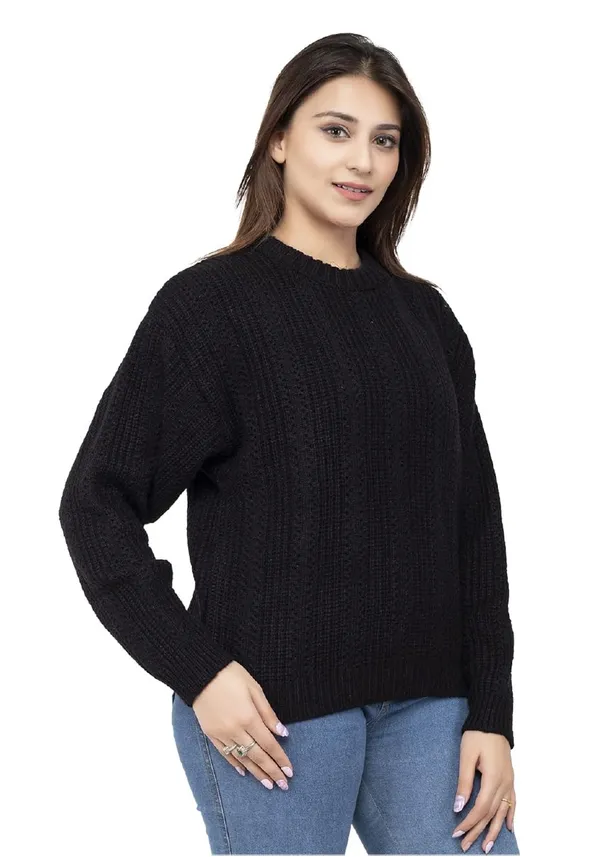 Womens_Pure_Wool_Pullover_Sweater
