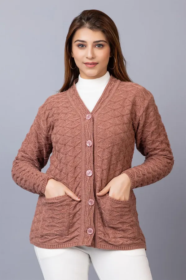 Womens_Acrylic_Cardigan_Sweater