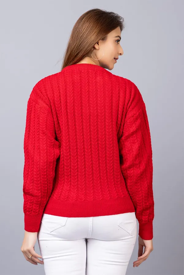 Womens_Woolen_Round_Neck_Sweater