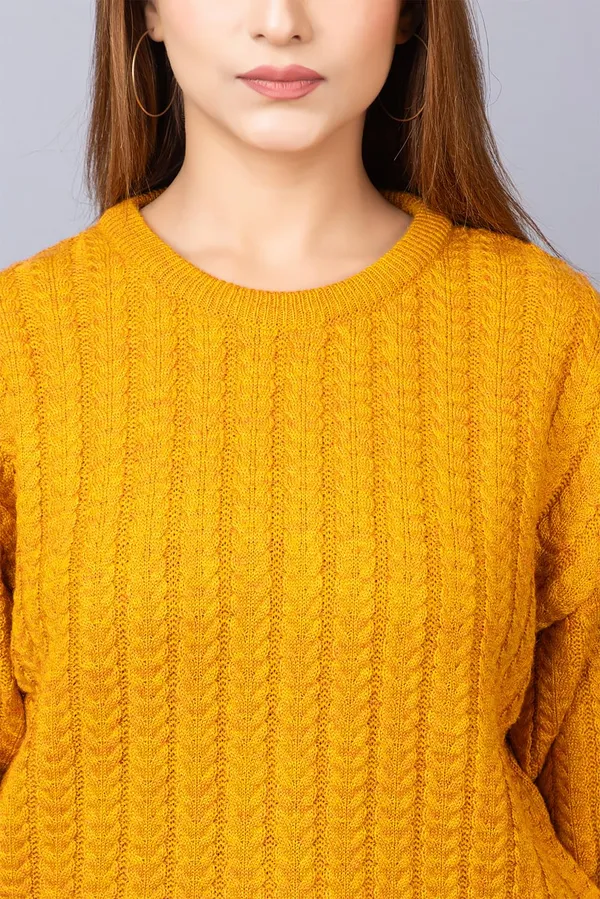 Women_Woolen_Round_Neck_Sweater