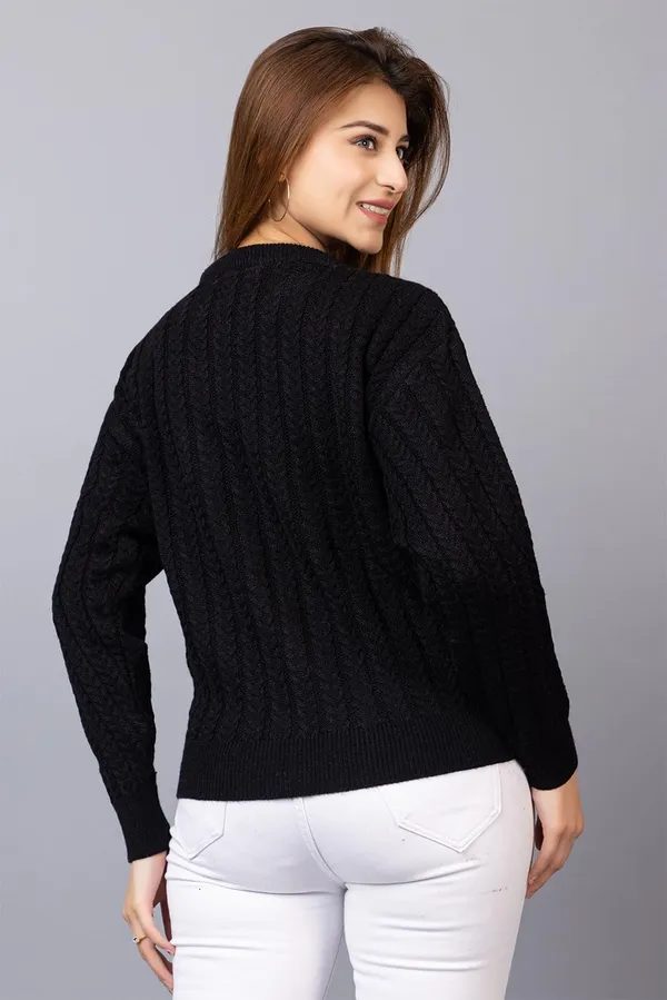 Women_Woolen_Round_Neck_Sweater