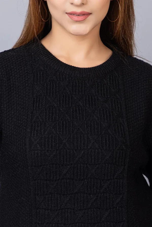 Women_Woolen_Round_Sweater