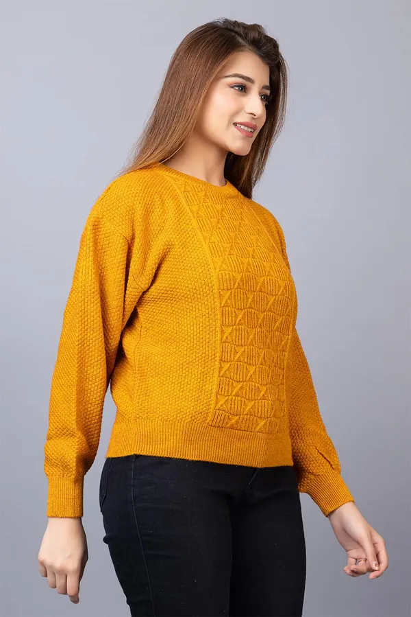 Women_Woolen_Round_Neck_Sweater