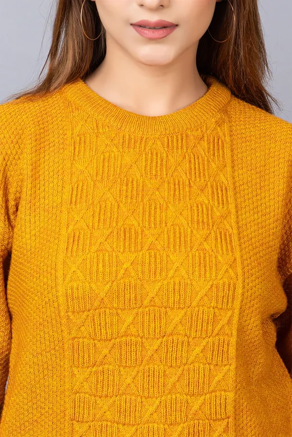 Women_Woolen_Round_Neck_Sweater