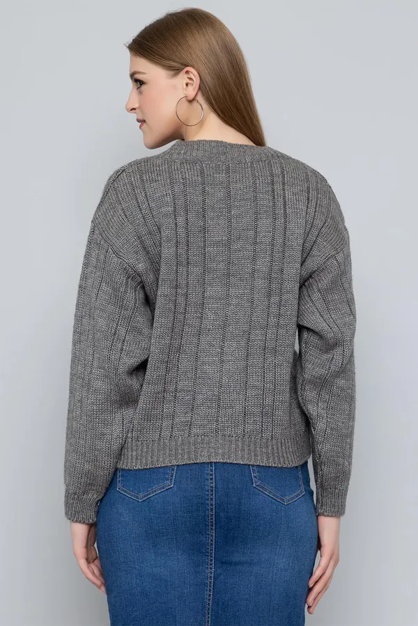 Women_Knitted_V_Neck_Cardigan_Sweater