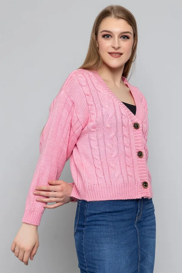 Women_Knitted_V_Neck_Cardigan_Sweater