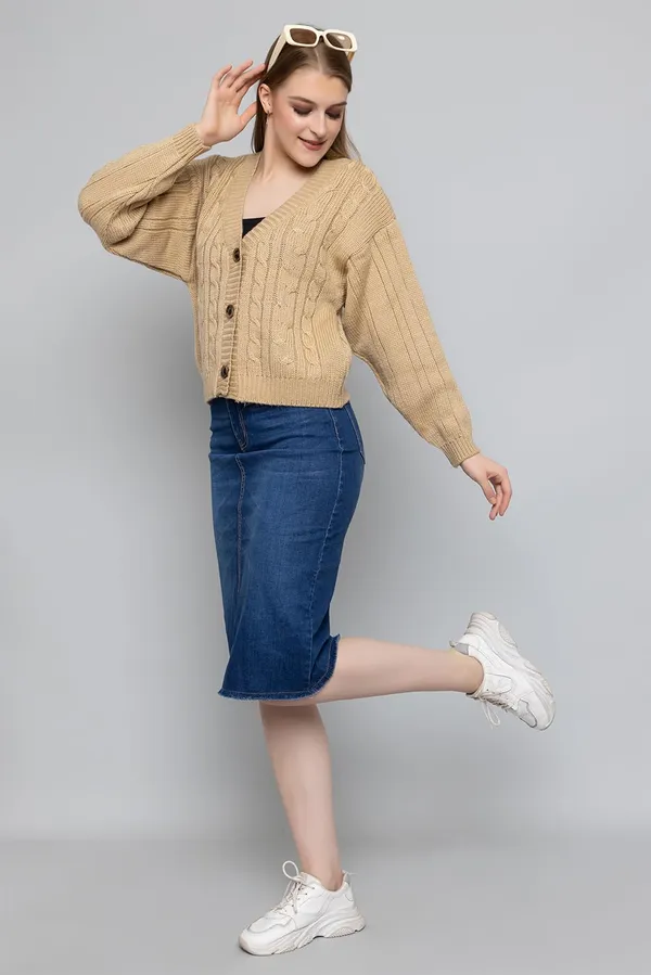 Women_Knitted_V_Neck_Cardigan_Sweater