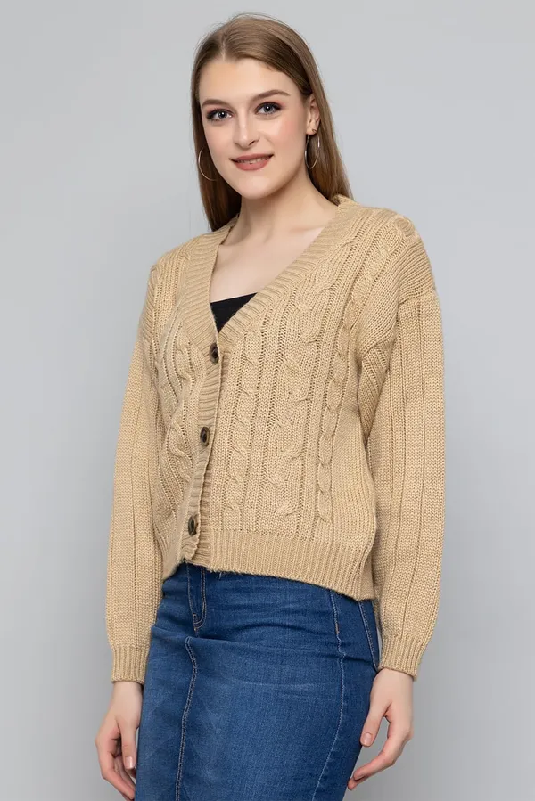 Women_Knitted_V_Neck_Cardigan_Sweater