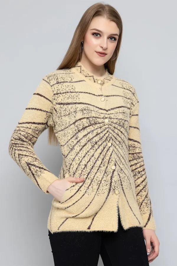 Women_Woolen_Cardigan_Sweater