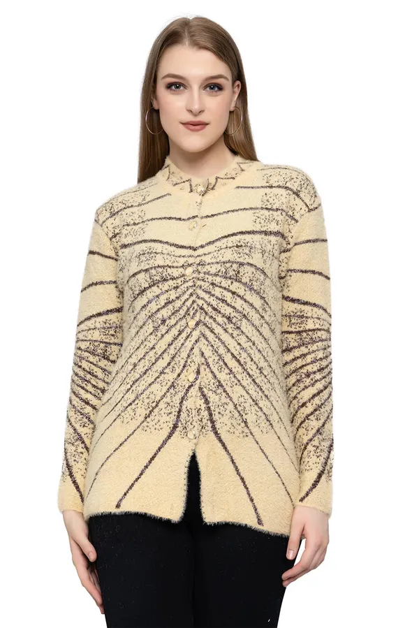 Women_Woolen_Cardigan_Sweater