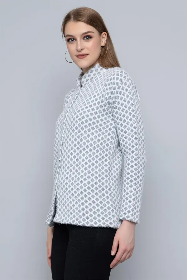 Womens_Woollen_Button_Cardigan