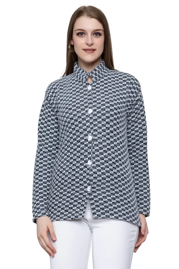 Womens_Woollen_Button_Cardigan_Coat