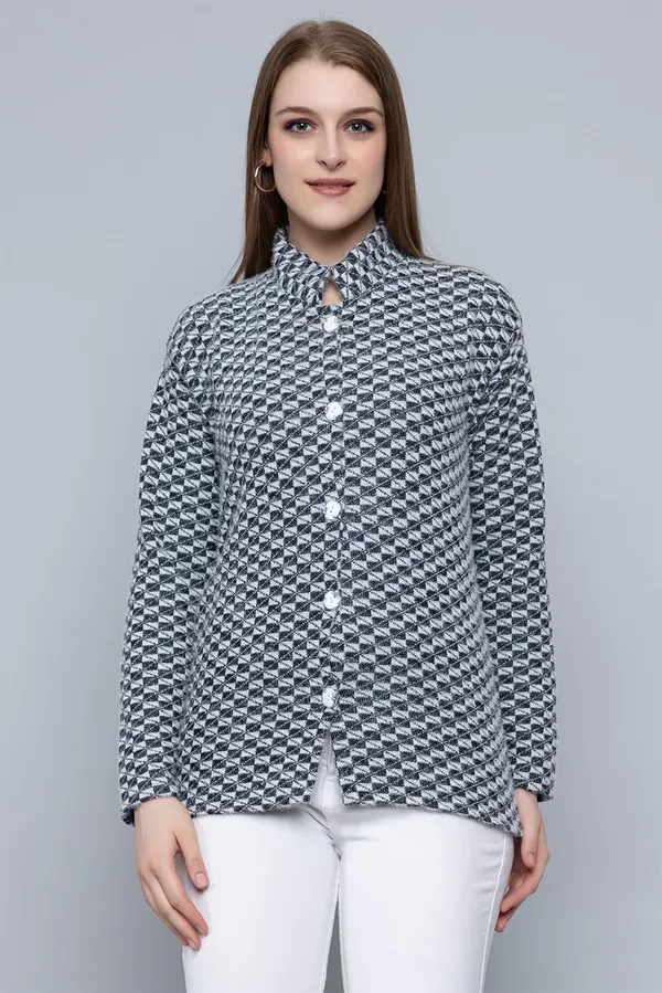 Womens_Woollen_Button_Cardigan_Coat