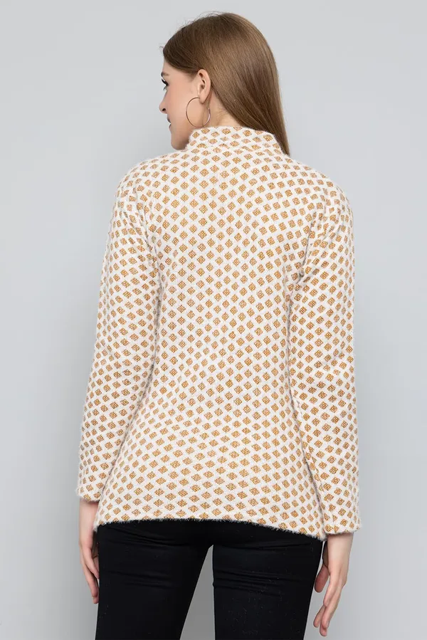 Womens_Woollen_Button_Cardigan