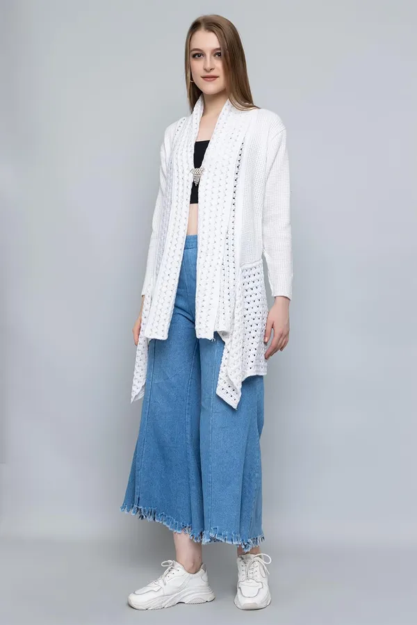 Womens_Woolen_V_Neck_Cardigan_Sweater