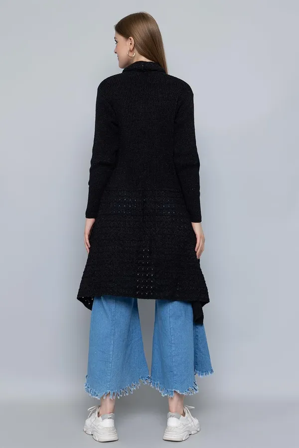 Womens_Woolen_V_Neck_Cardigan