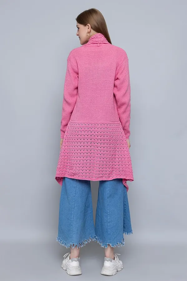 Womens_Woolen_V_Neck_Cardigan