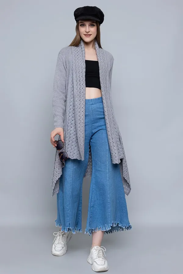 Womens_Woolen_V_Neck_Cardigan