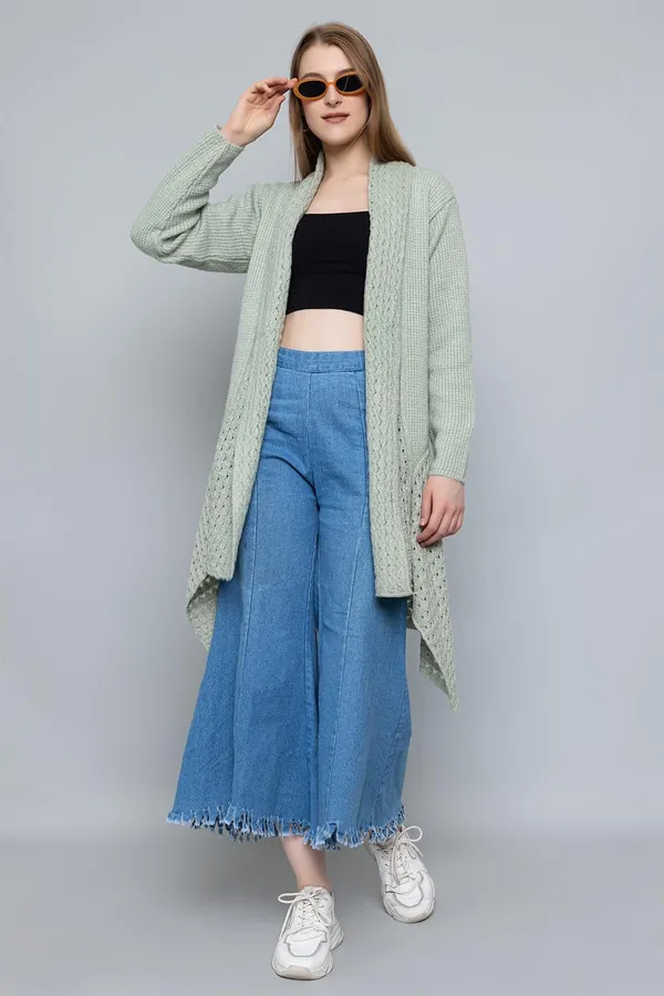Womens_Woolen_V_Neck_Cardigan