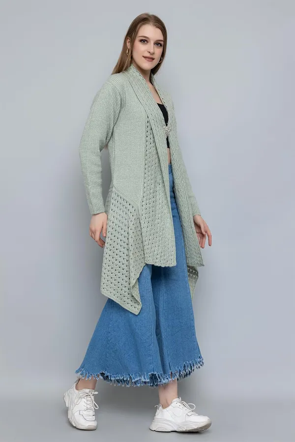 Womens_Woolen_V_Neck_Cardigan