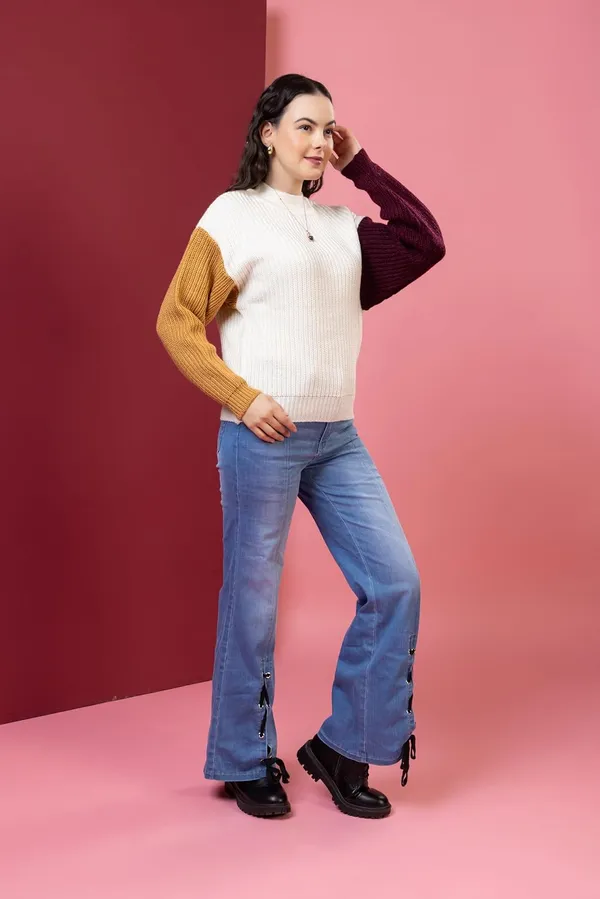 Womens_Round_Neck_Pure_Wool_Sweater