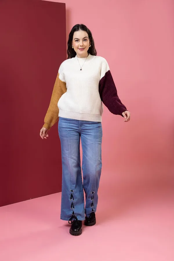 Womens_Round_Neck_Pure_Wool_Sweater