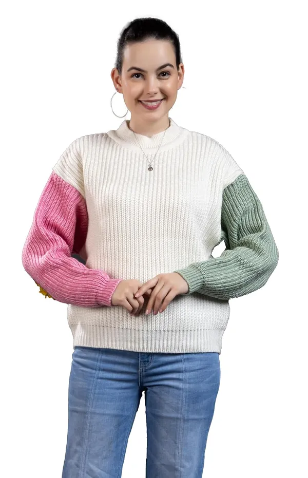Womens_Round_Neck_Pure_Wool_Sweater