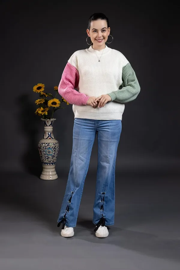 Womens_Round_Neck_Pure_Wool_Sweater