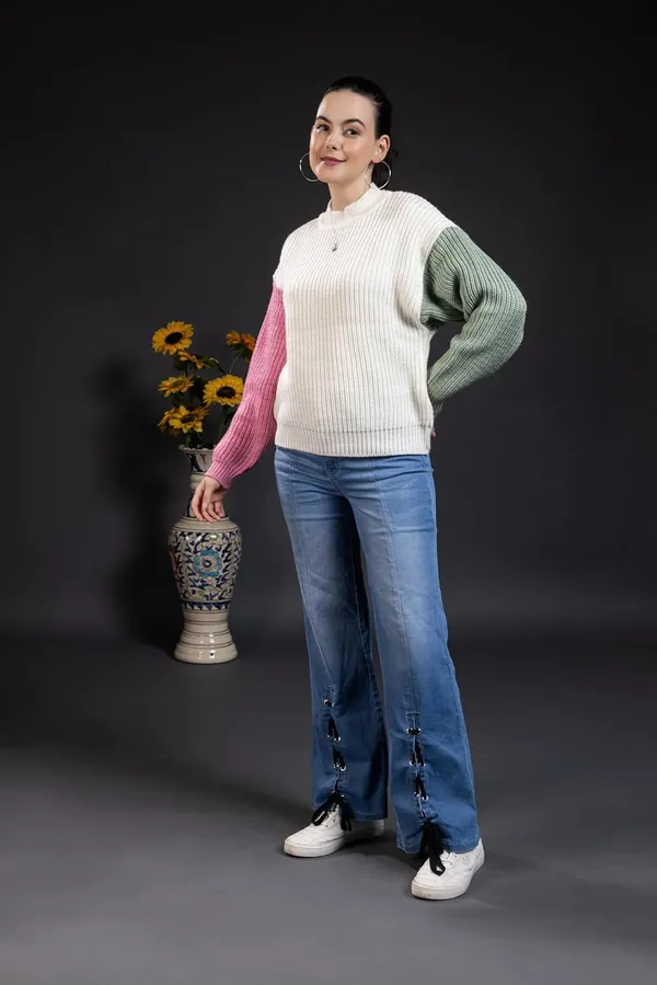 Womens_Round_Neck_Pure_Wool_Sweater