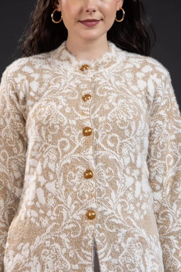 Womens_Wool_Round_Neck_Cardigan