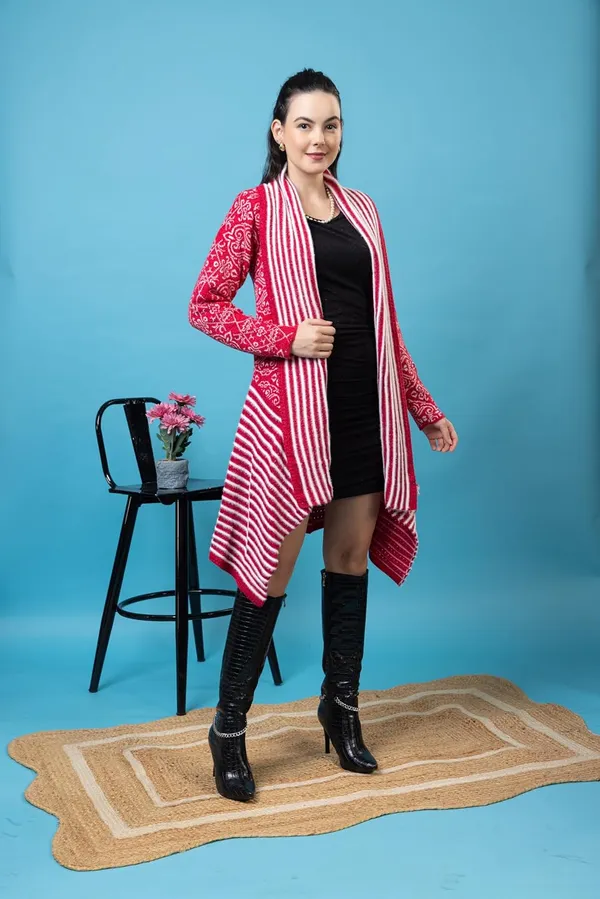 Womens_Woolen_Long_Cardigan