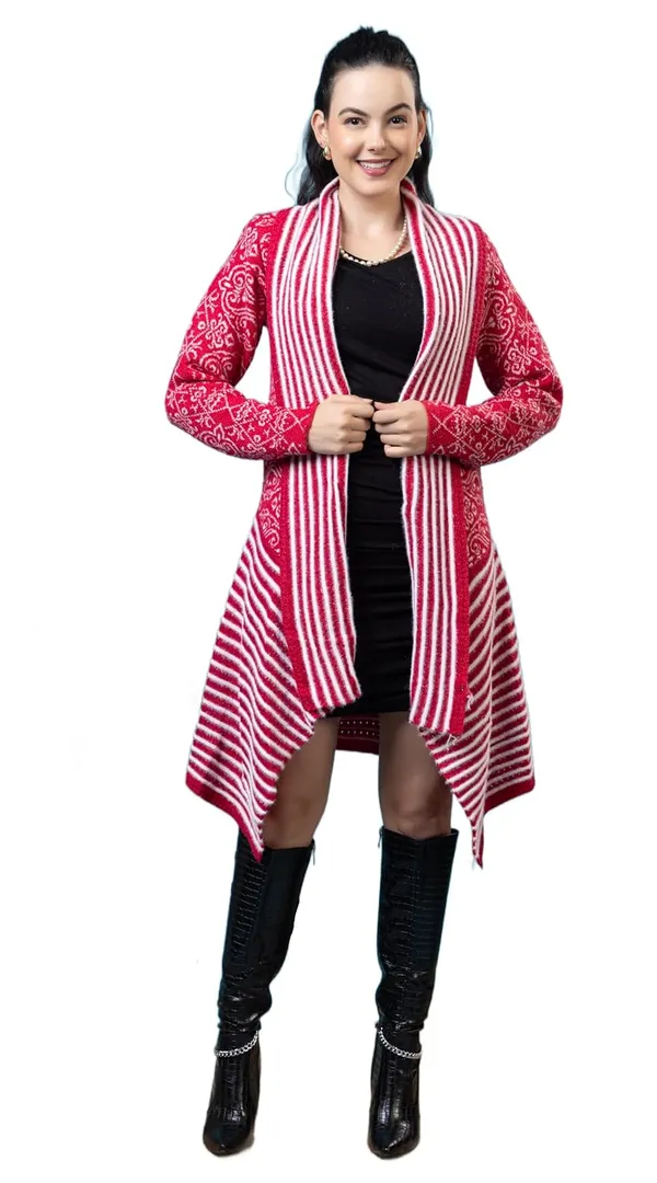 Womens_Woolen_Long_Cardigan