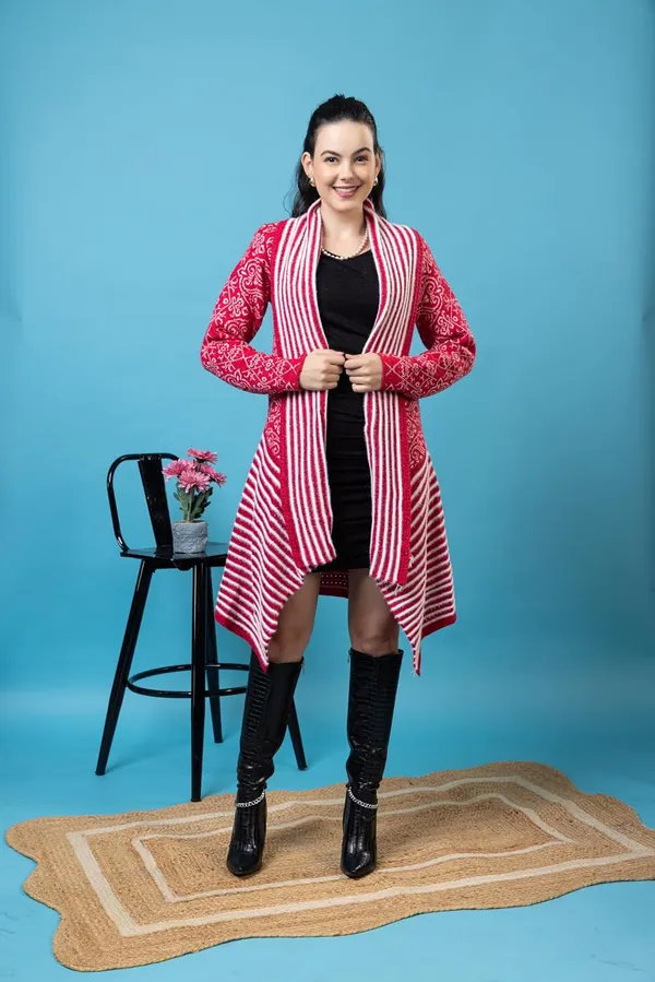 Womens_Woolen_Long_Cardigan