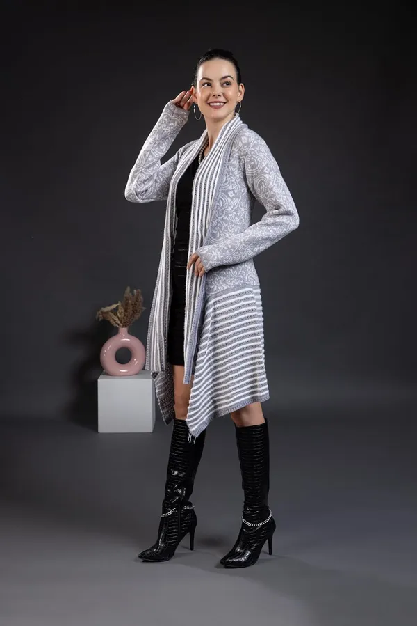 Womens_Woolen_Long_Cardigan