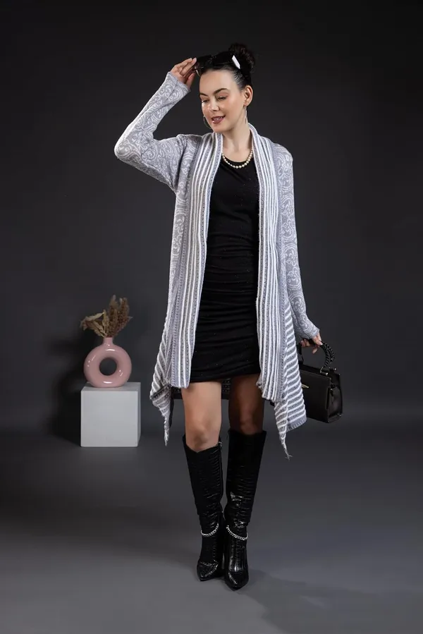 Womens_Woolen_Long_Cardigan