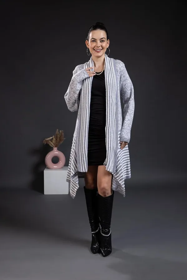 Womens_Woolen_Long_Cardigan