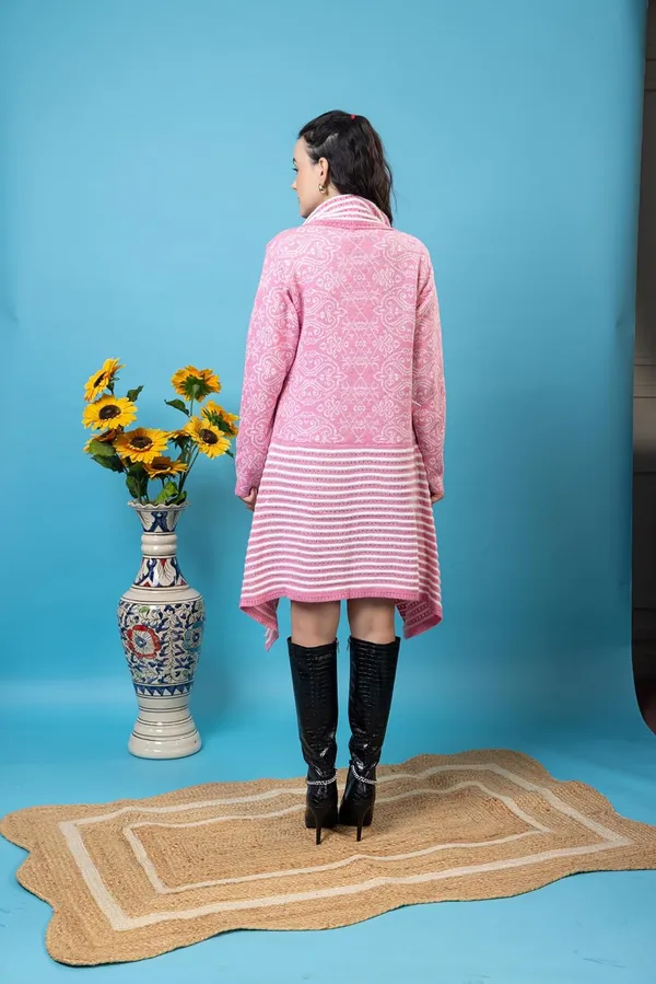 Womens_Woolen_Long_Cardigan