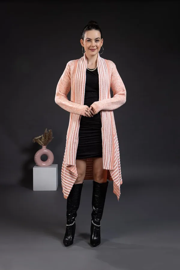 Womens_Woolen_Long_Cardigan