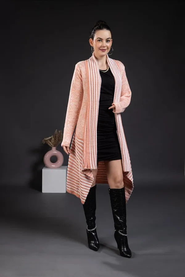 Womens_Woolen_Long_Cardigan